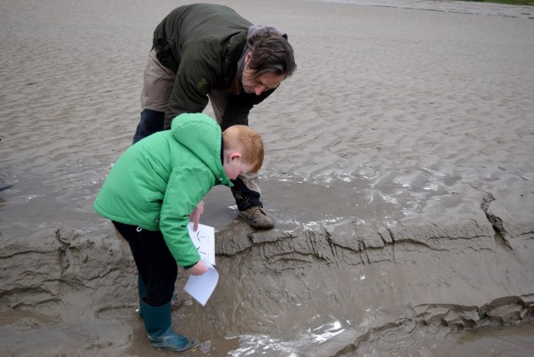 Identifying bird tracks with Ben McNutt, Woodsmoke