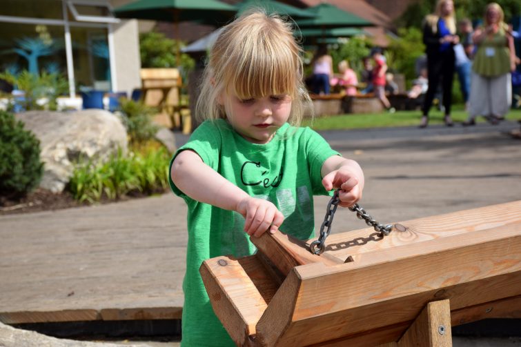 new Madagascar PLAY! space at Chester Zoo - riverbed