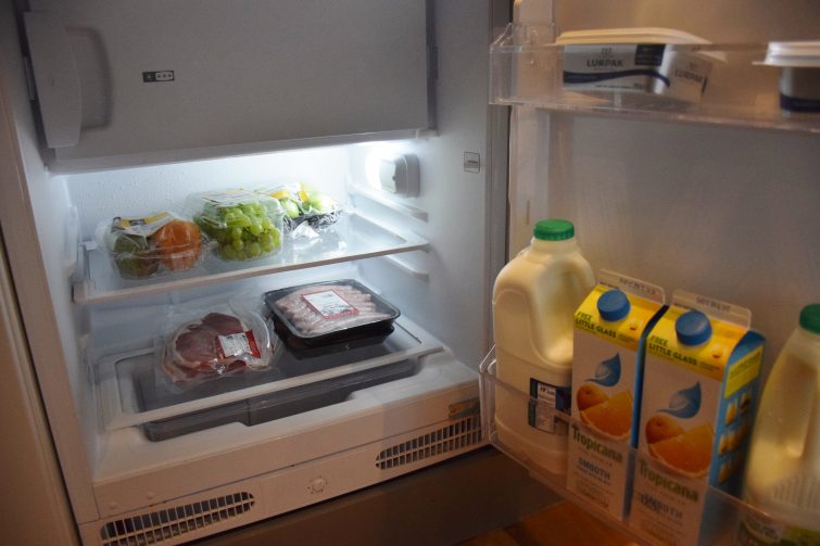 Fridge space in Three bed Executive Lodge at Center Parcs, Whinfell Forest