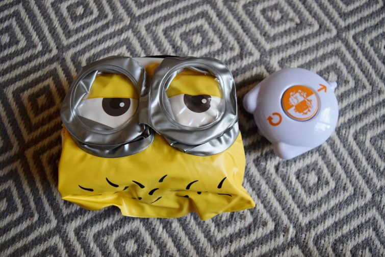 Inflatable Minion straight from the box