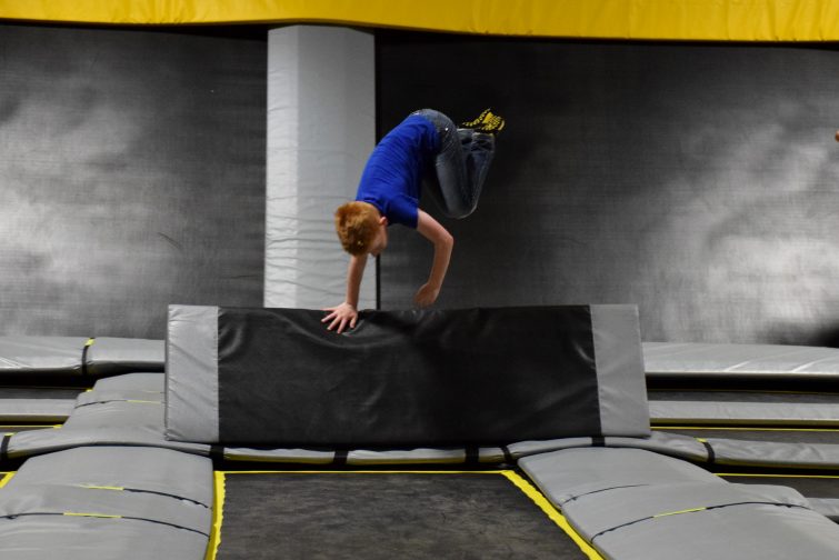 Springing over the obstacles at FREEDOME