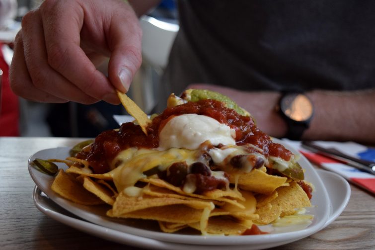 Nachos at Hucks, Center Parcs - Whinfell Forest