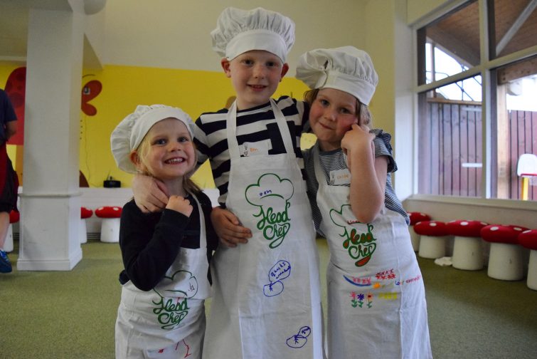 Children enjoying the Chocolate Chef Acadmey at Center Parcs Whinfell Forest