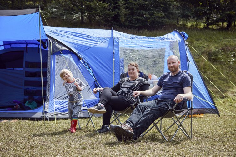 EUROHIKE Bowfell 600 Tent with extension / oorch