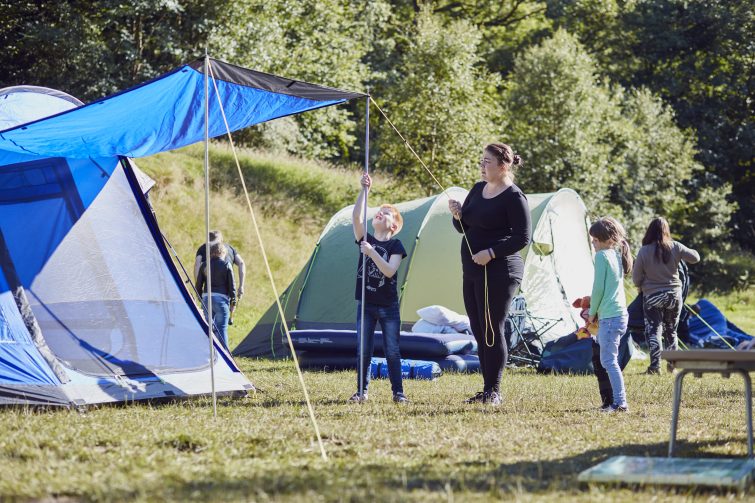 Pitching our EUROHIKE Bowfell 600 Tent from Millets