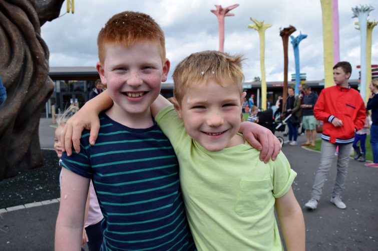 Best friends at The Ice Cream Farm