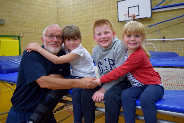 Trampolining with Mike Phillipson