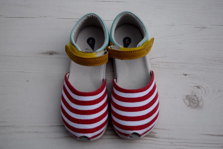 Bobux - SPIN AQUA WITH STRIPES