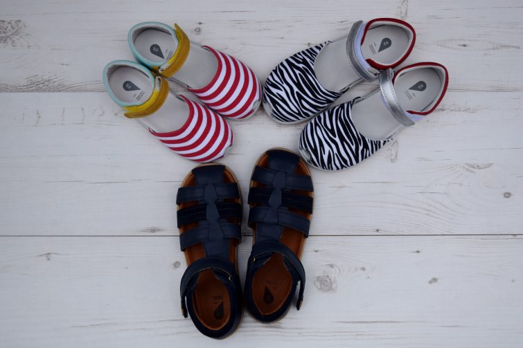 Bobux sandals for girls and boys