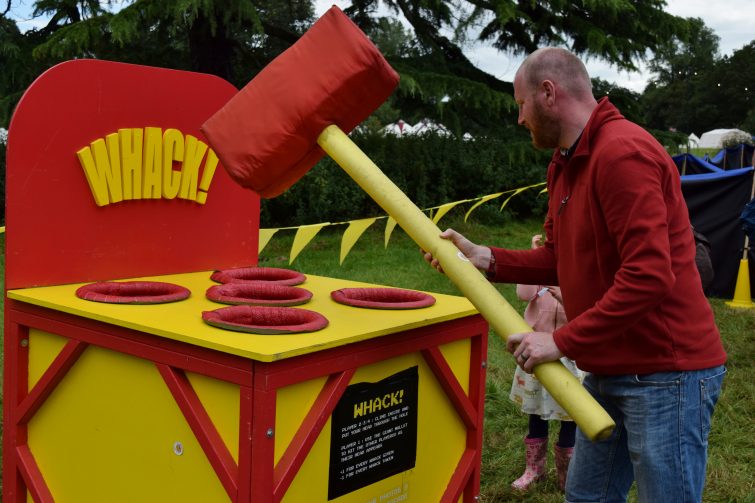 Actual Reality Games at Just So Festival - Whack-A-Mole