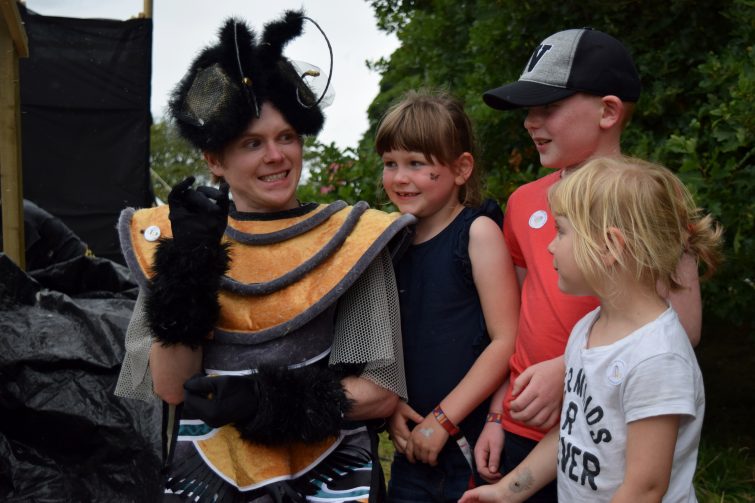 Tribal Tournament at Just So Festival - joining Team Bee!