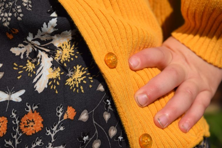sparkly buttons - Nutmeg autumn range