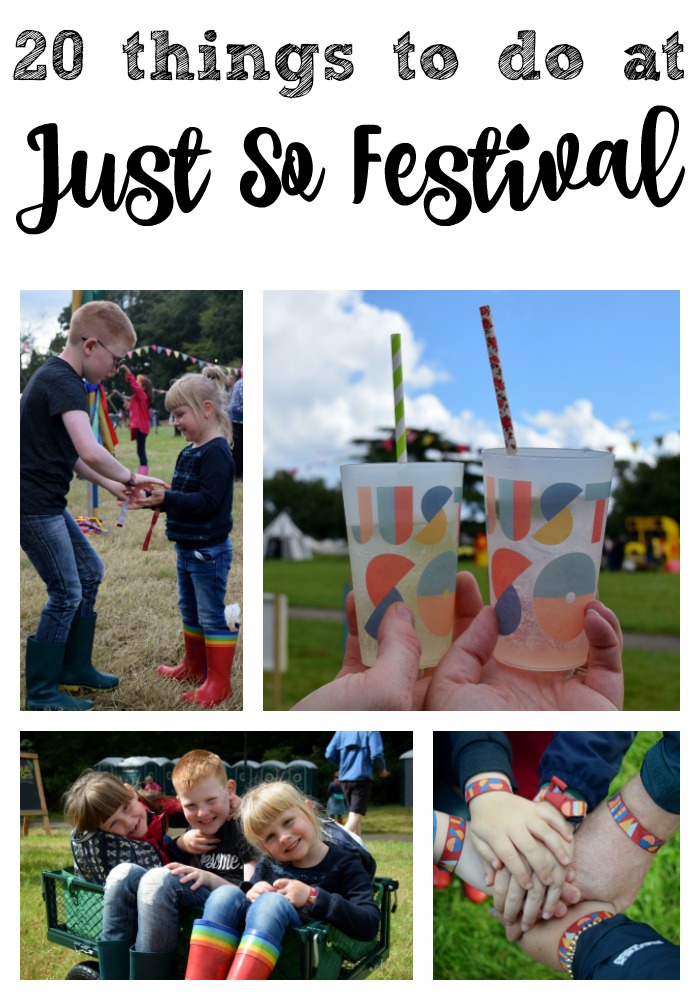 20 things to do at Just So Festival