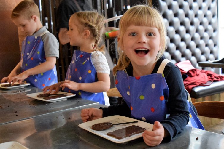 Hotel Chocolat Children's Chocolate Workshops - chocolate decorating