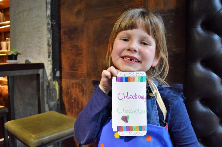 Hotel Chocolat Children's Chocolate Workshops - ready to take chocolate home