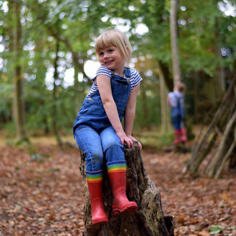 Amy at nearly 4