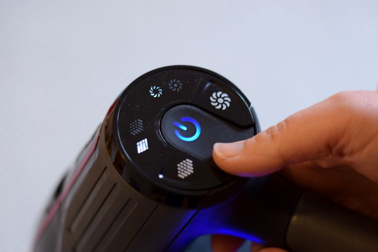 Changing the floor type at the touch of a button