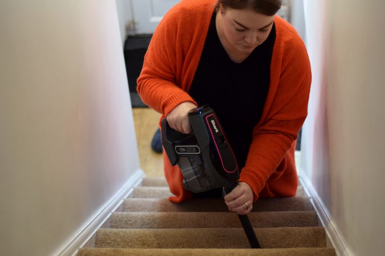 Handheld Shark cordless cleaner makes hoovering the stairs so much easier