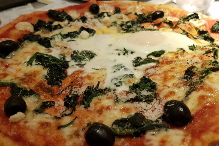 PizzaExpress Fiorentina pizza