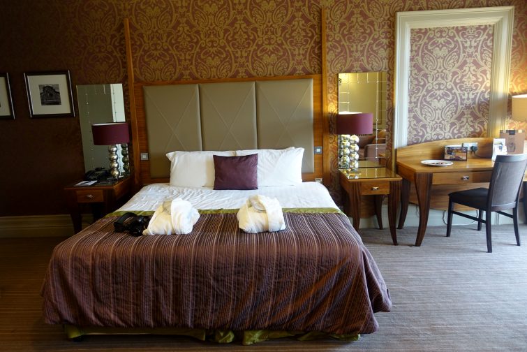 Deluxe Garden View room at The Majestic Hotel, Harrogate