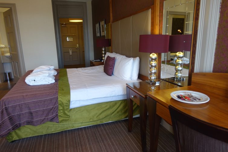Deluxe Garden View room at The Majestic Hotel, Harrogate