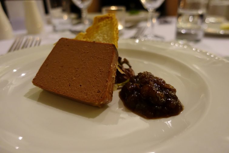 Pate starter - The Majestic Hotel, Harrogate