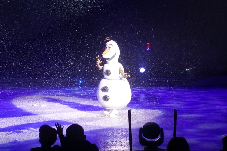 Olaf at Disney on Ice