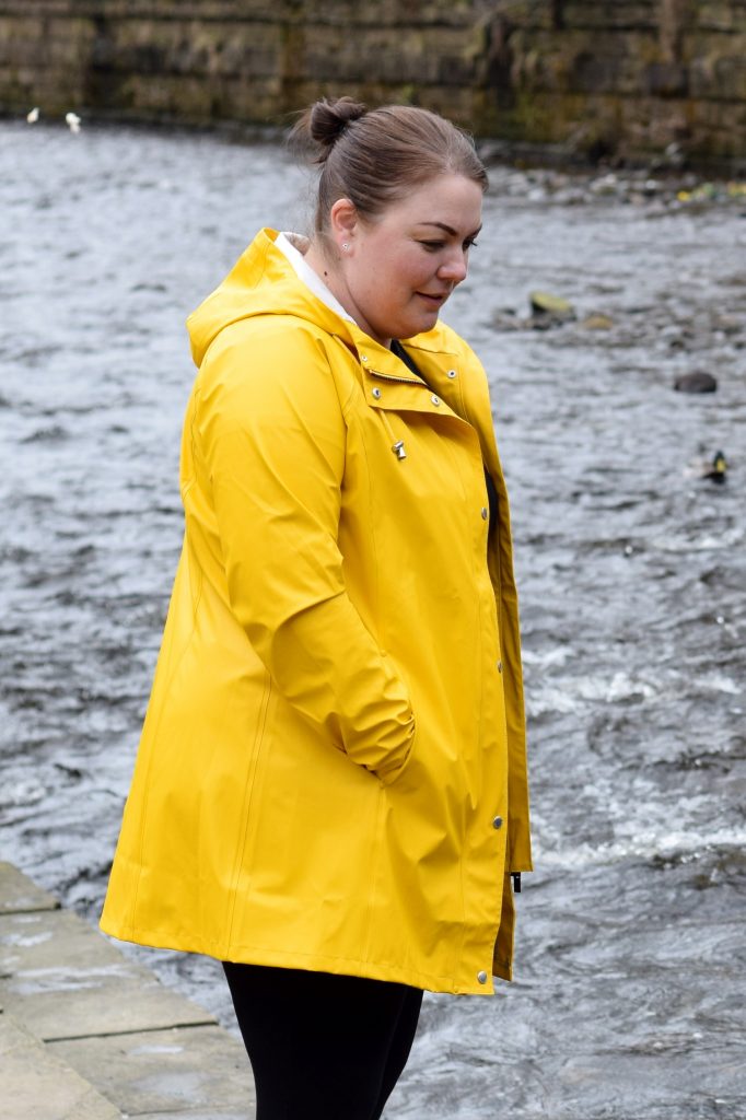Yellow raincoat from outdoorsupply