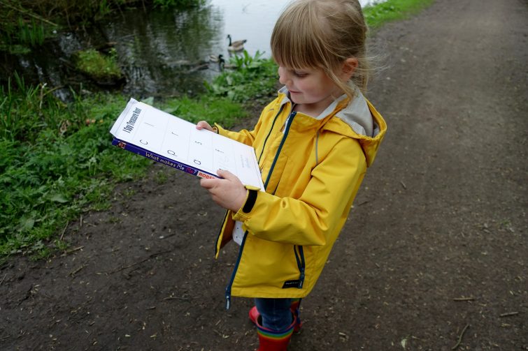 Outdoor Classroom Day - I Spy Treasure Hunt: letters and sounds