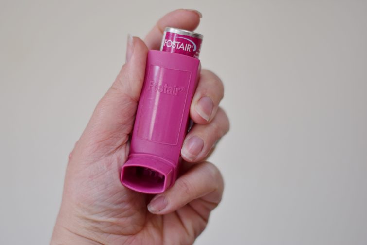 Being asthmatic - Fostair inhaler to treat & prevent asthma