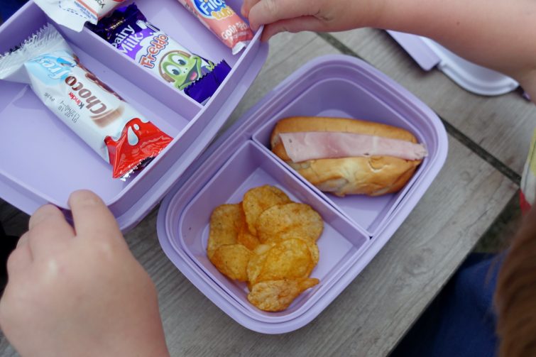 bento style snack box