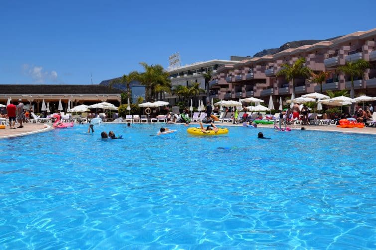 Holiday Village Tenerife main activity pool