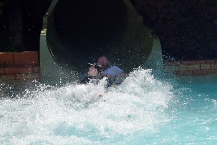 Siam Park - two person water slides (Jungle Snakes)
