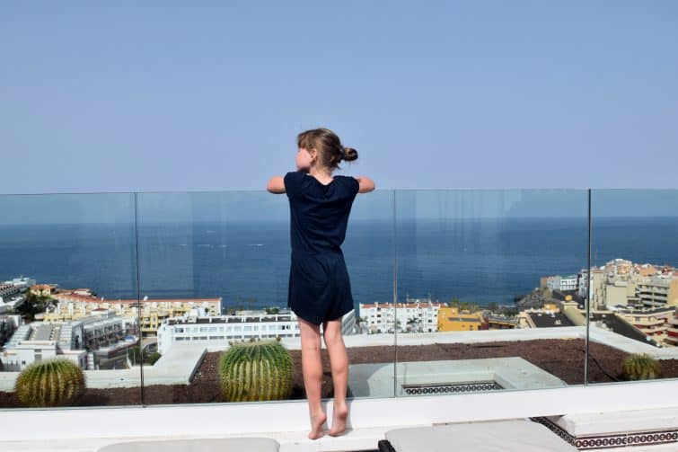Holiday Village Tenerife / Hotel Costa Los Gignantes - view from Balinese beds