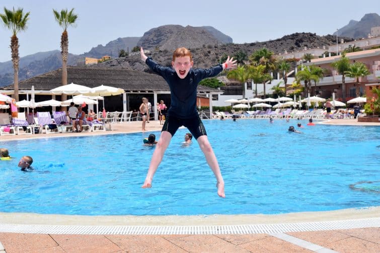 Holiday Village Tenerife pool fun
