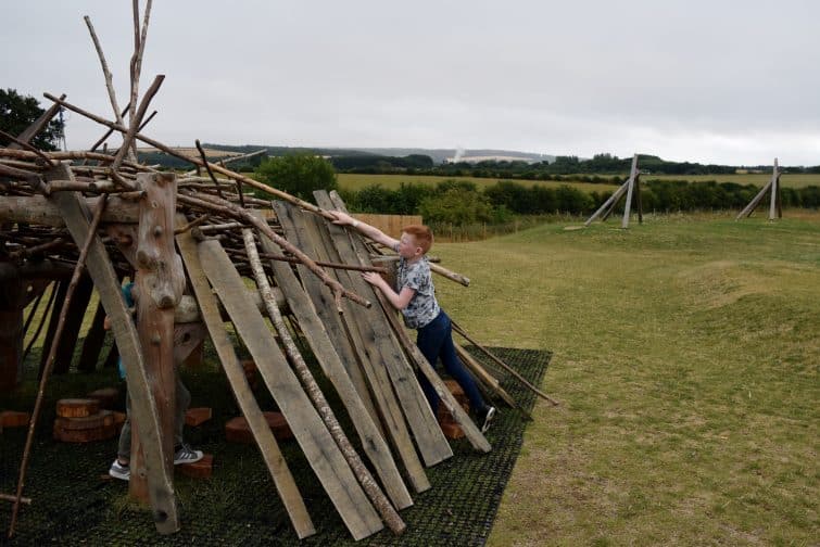 William's Den - den building