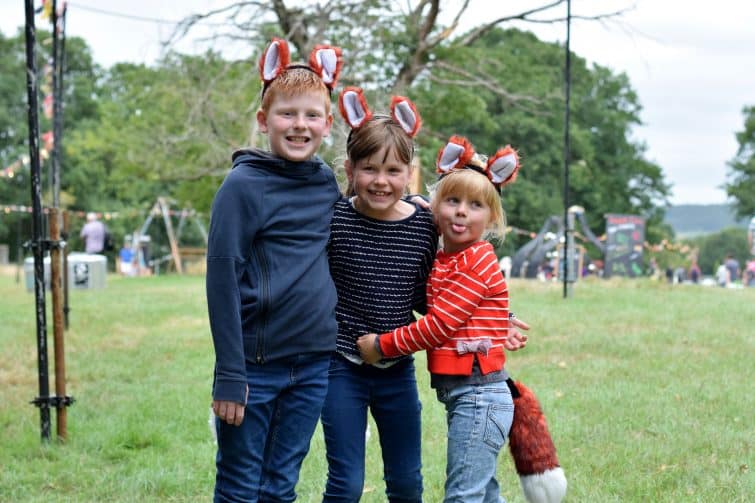Fox costumes for Just So Festival 2018