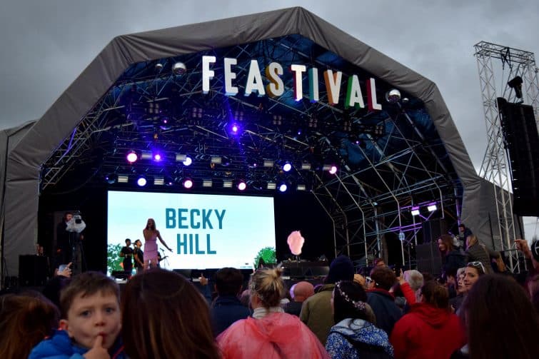 The Big Feastival 2018, Main Stage- Becky Hill