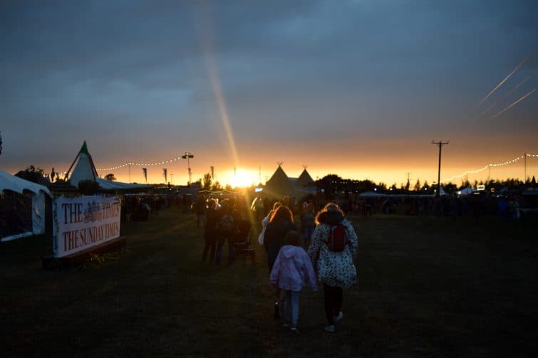 The Big Feastival 2018 - sunset