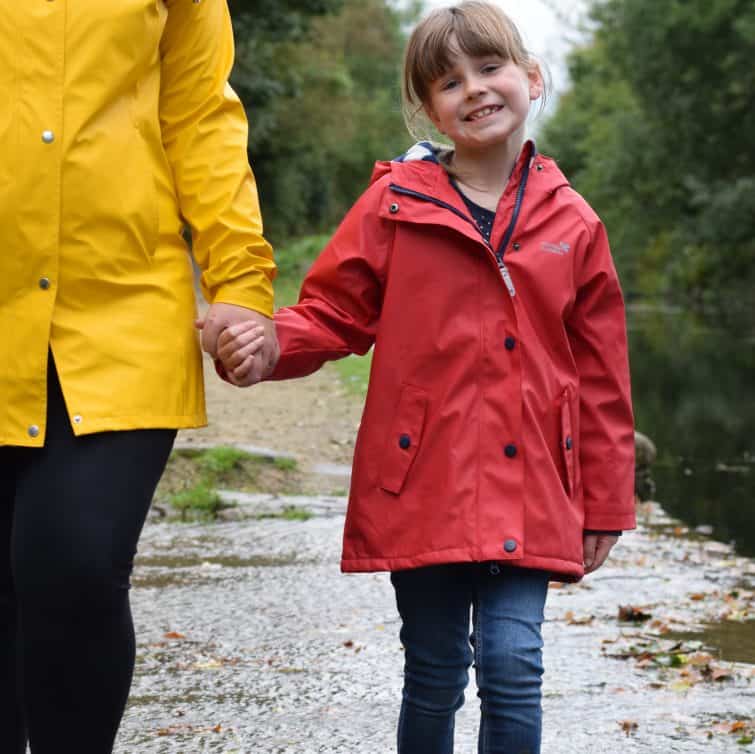 Muddy Puddles Puddleflex jacket - red waterproof coat