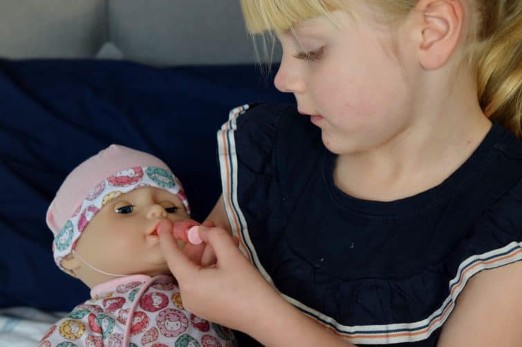 Milly Feels Better - medicine syringe