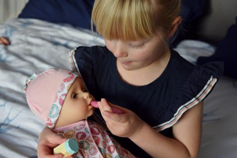 Milly Feels Better - medicine spoon