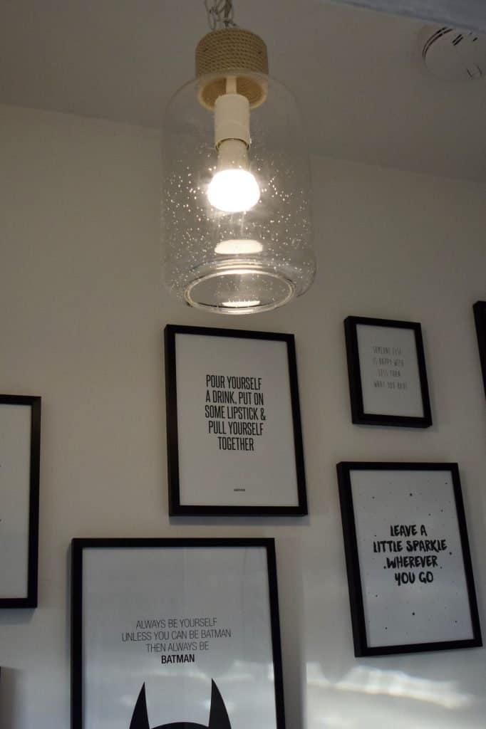 Philips Hue ambient white light for security in hall way