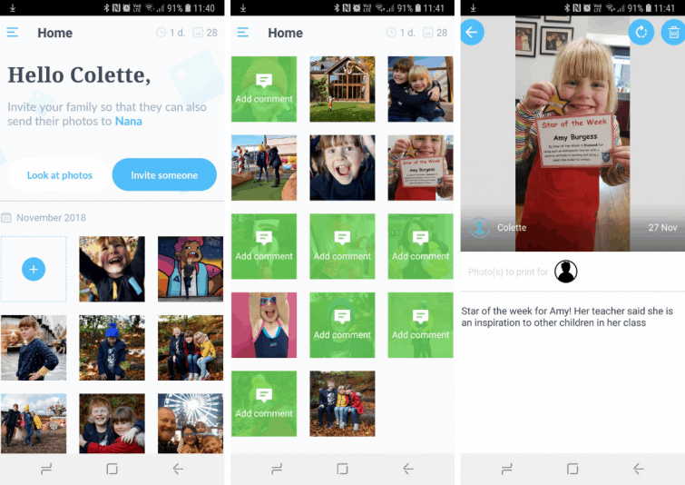 NEVEO app - how to upload images to NEVEO