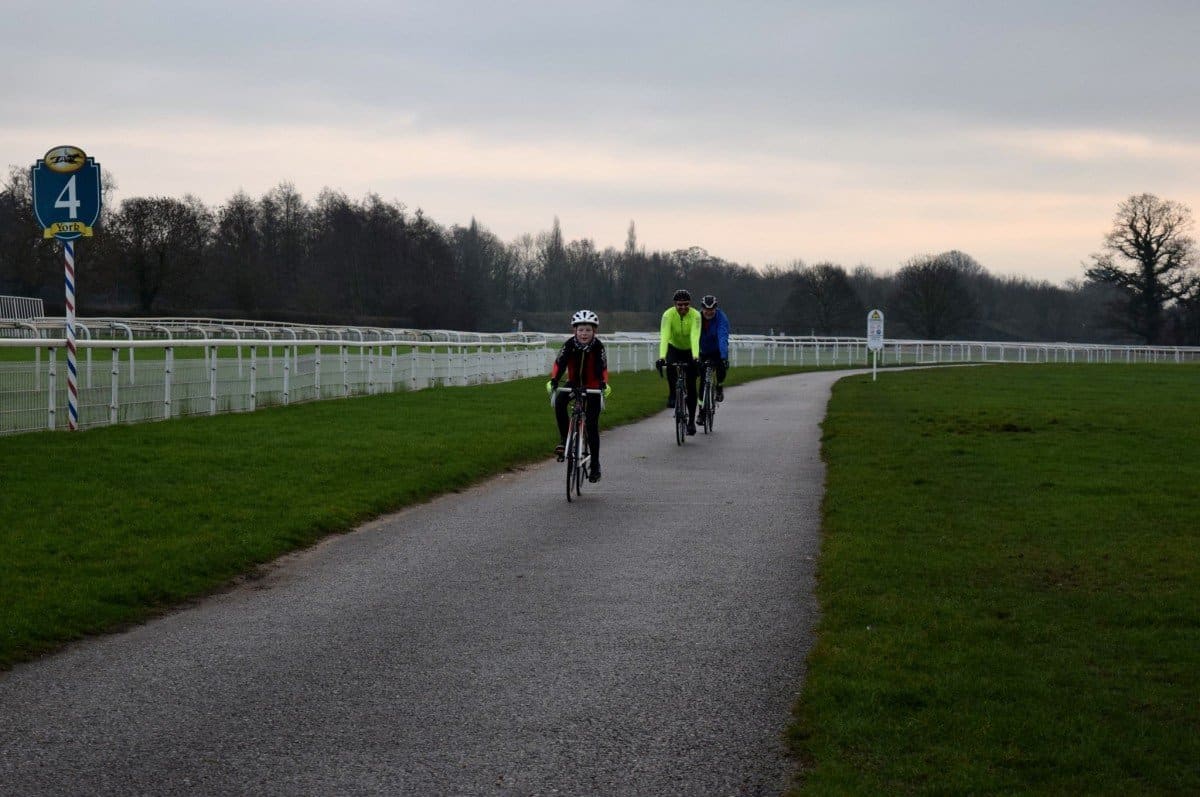 cycling with dad and grandad