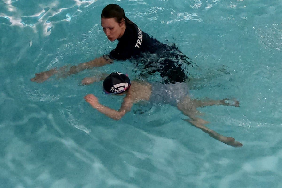 Swim Academy head down swims