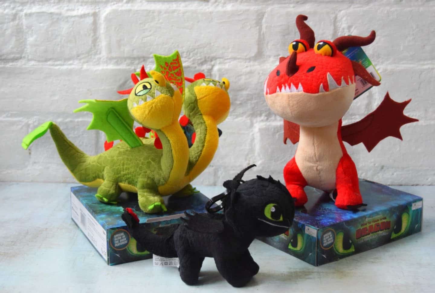 How to train your dragon plush toys
