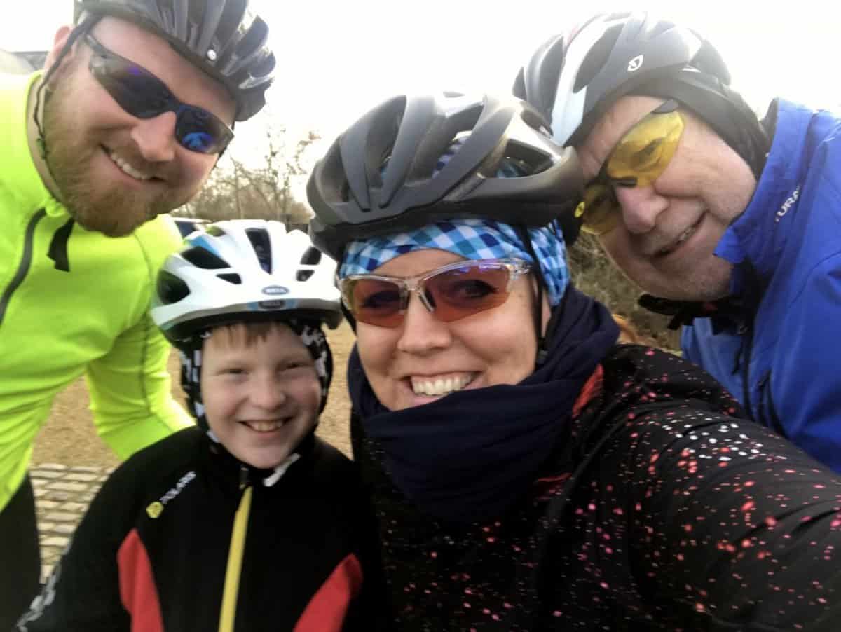 The first team ride - before