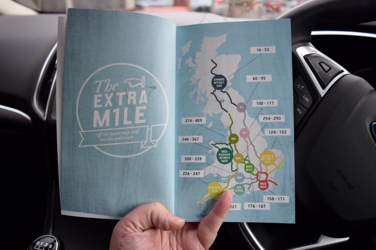 The Extra Mile - which motorways does it cover?