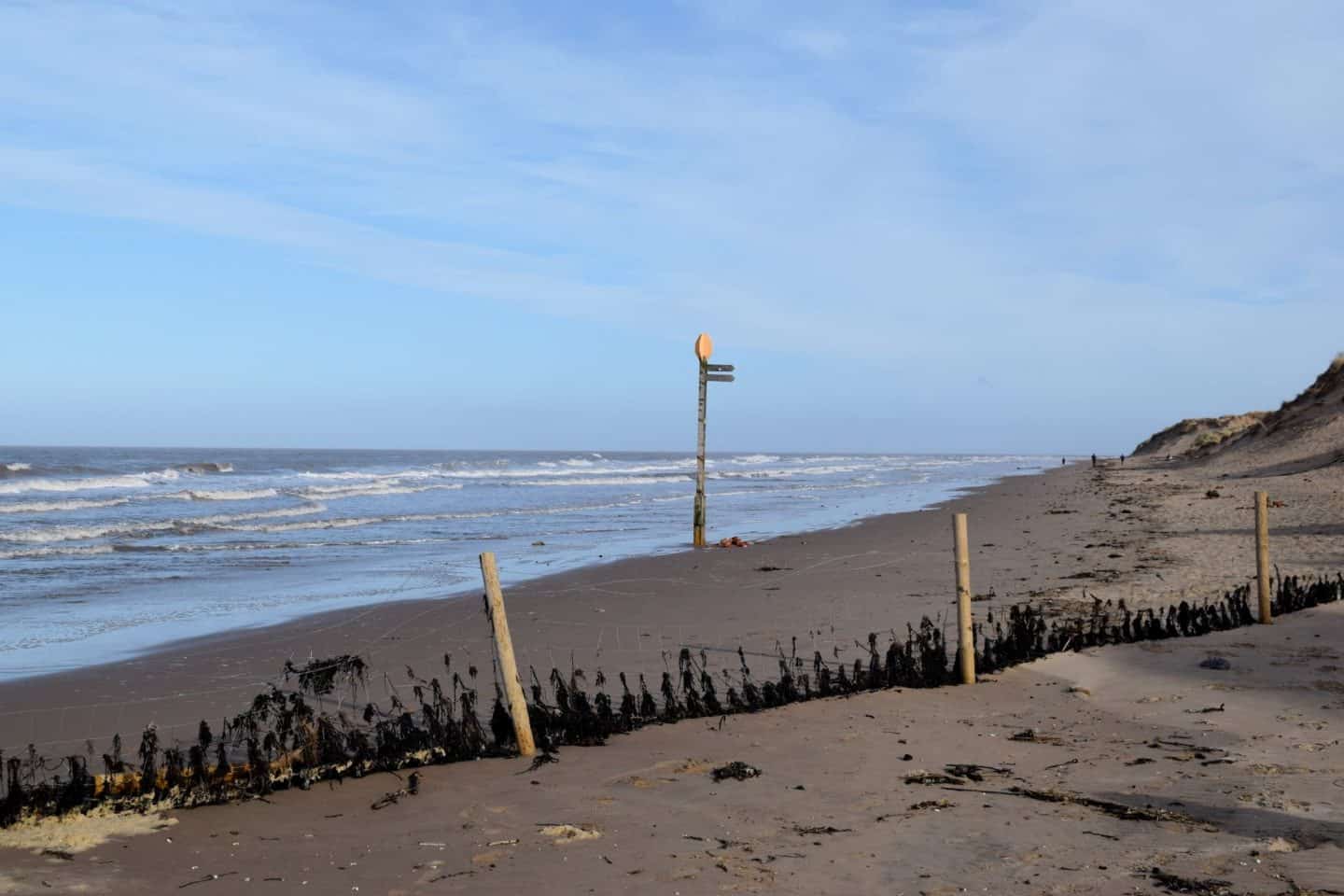 High tide at National Trust Formby